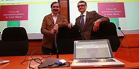 Luis Collado (izquierda) y Javier Torres