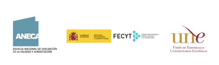 Logos ANECA, FECYT y UNE