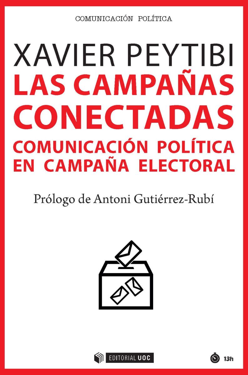 Portada libro "Campañas conectadas" (Editorial UOC)