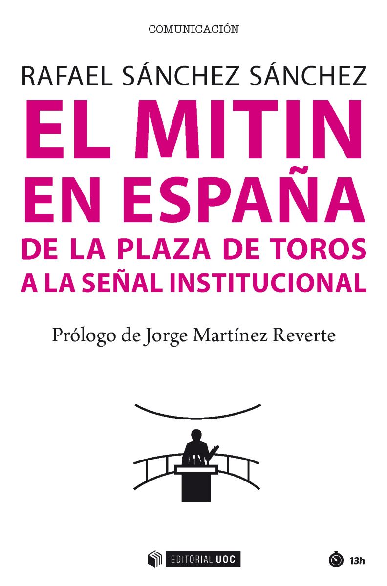 Portada del libro "El mitin en España"