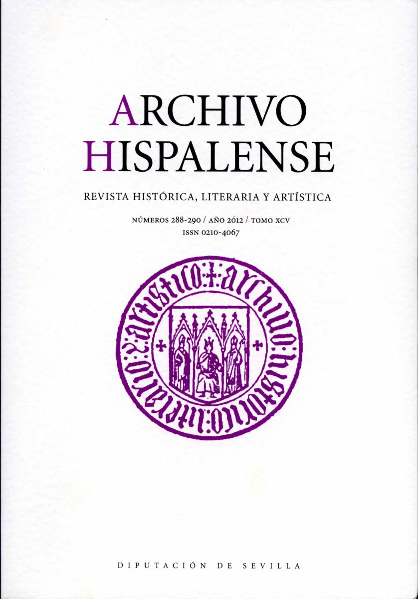 Revista Archivo Hispalense 