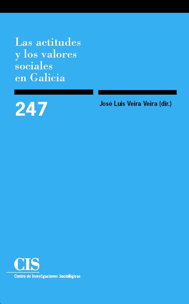 Las actitudes y los valores sociales en Galicia