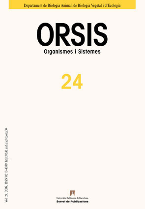 Orsis. Organismes i Sistemes 