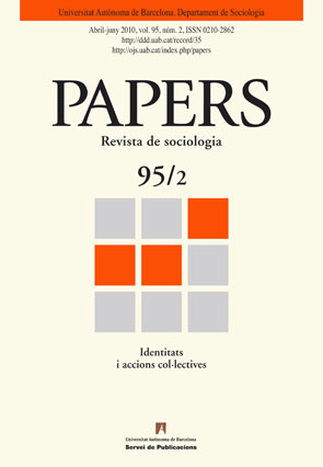Papers. Revista de Sociologia. Cultura i migracions