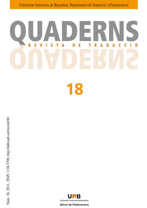 Quaderns. Revista de traducció