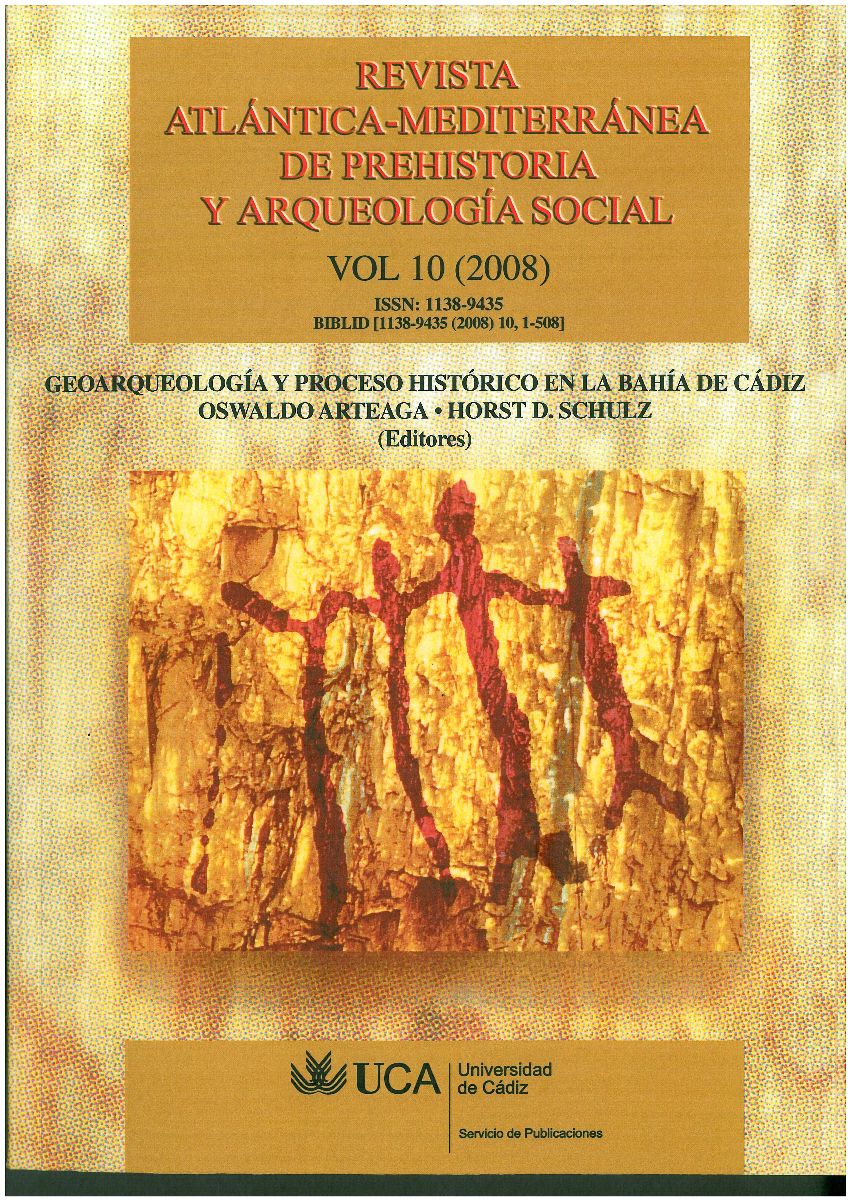 Revista Atlántica-Mediterránea de Prehistoria y Arqueología Social. Vol. 10 (2008). 