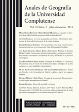 Anales de Geografía de la Universidad Complutense Vol. 31 Núm. 2