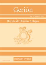 Gerión. Revista de Historia Antigua Vol. 27 Núm. 2