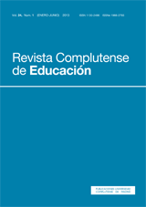 Revista Complutense de Educación Vol. 24, Núm. 1 (2013)
