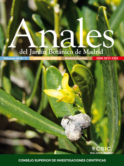 Anales del Jardín Botánico de Madrid