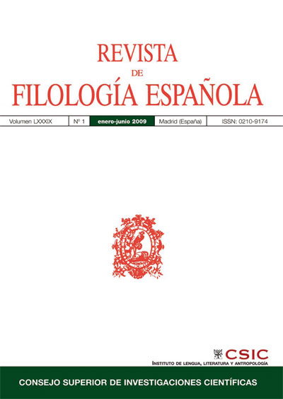 Revista de Filología Española