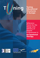 Reference points for the design and delivery of degree programmes in occupational therapy