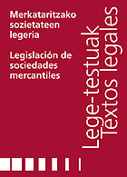 Merkataritzako sozietateen legeria/Legislación de sociedades Mercantiles