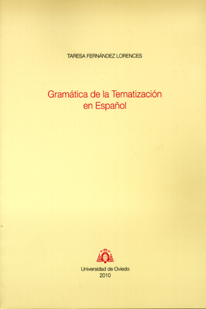 Gramática de la Tematización en Español