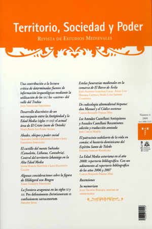 Territorio, Sociedad y Poder Nº 4