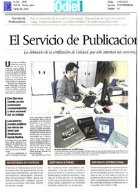 El Servicio de Publicaciones de la Universidad de Huelva, un referente andaluz
