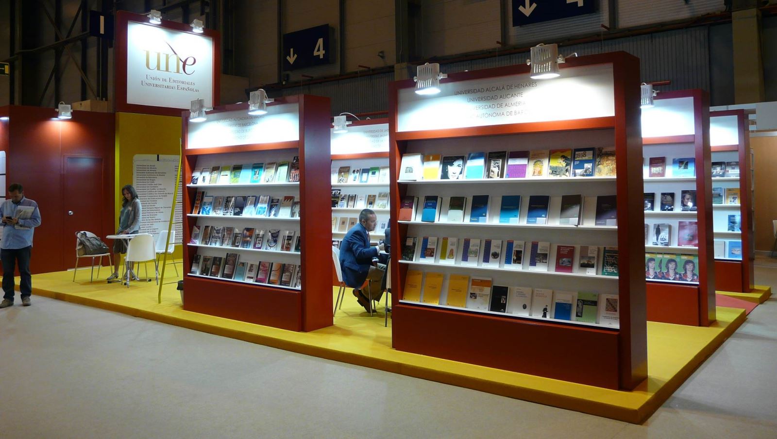 Ferias del libro a las que acudirá la UNE en 2014