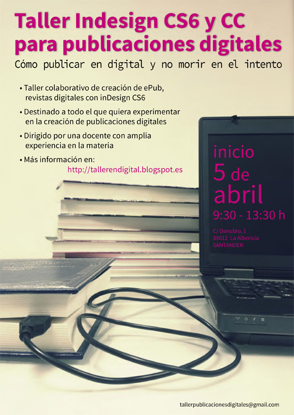 Taller Indesign CS6 y CC para publicaciones digitales