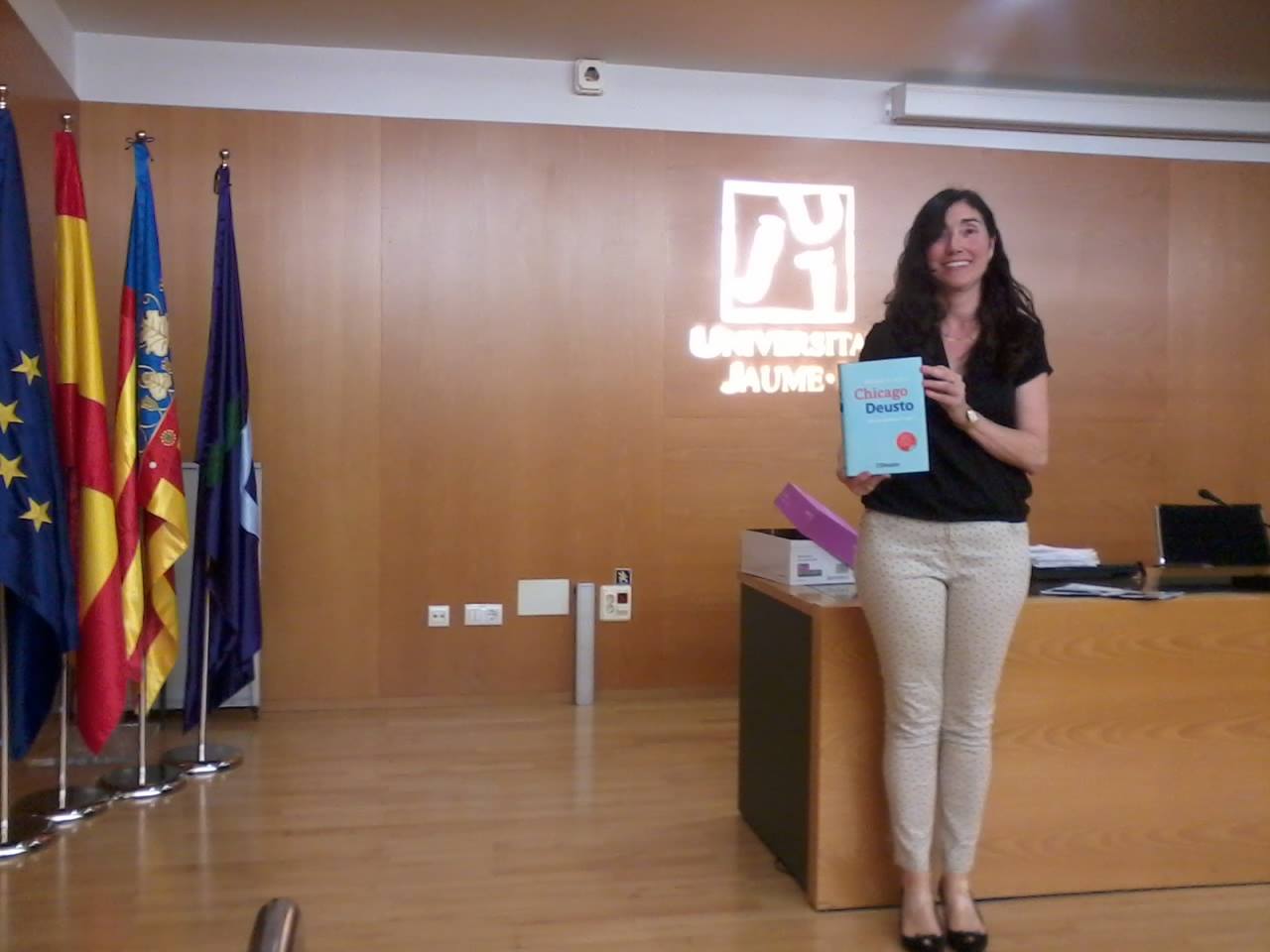 Carme Pinyana presentó en la Universitat Jaume el "Manual de estilo Chicago-Deusto"