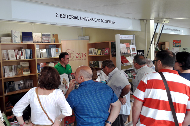 La Editorial Universidad de Sevilla aumenta un 17% sus ventas en la recién finalizada Feria del Libro de Sevilla