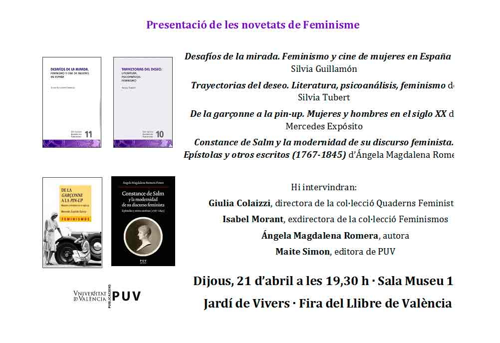 La Universitat de València presenta 25 novedades en la 51 Feria del Libro, que se inauguró este miércoles en los Jardines de Viveros