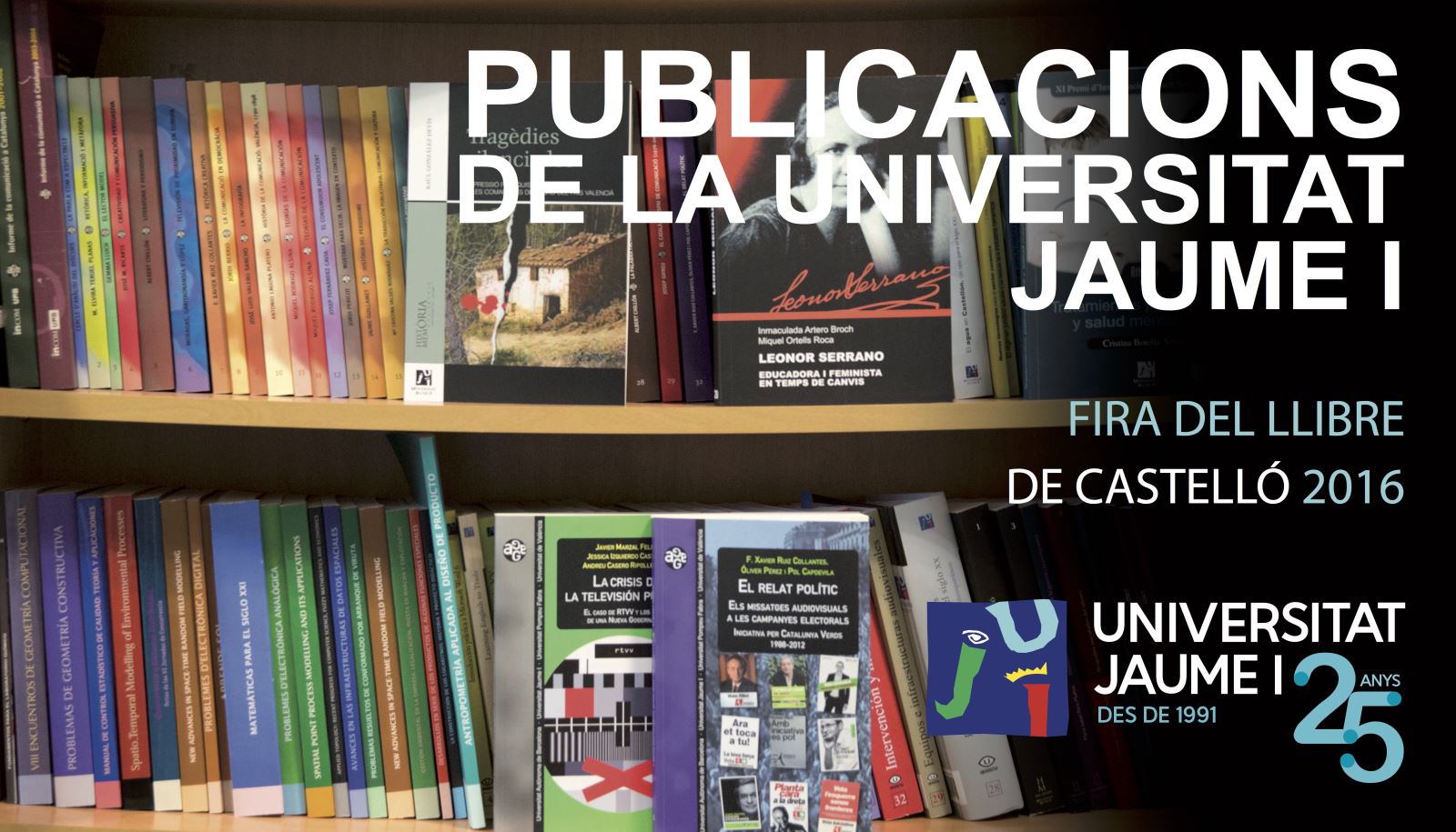 La Universitat Jaume I presenta novedades en la Feria del Libro de Castellón 2016