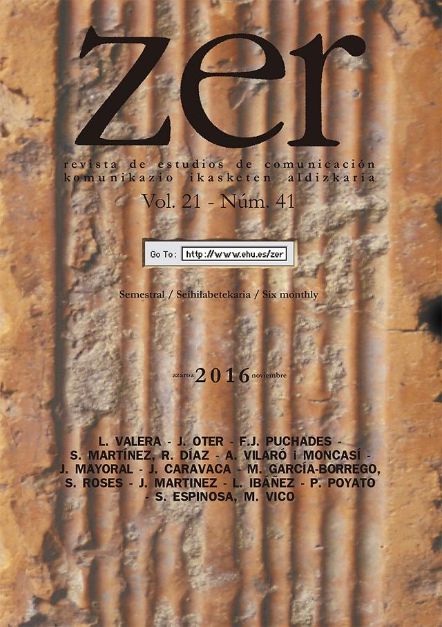 ZER 41. Revista de Estudios de Comunicación