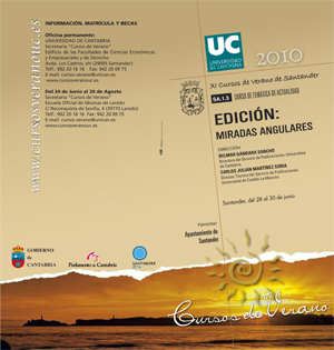 La Universidad de Cantabria organiza el curso de verano "Edición: miradas angulares"