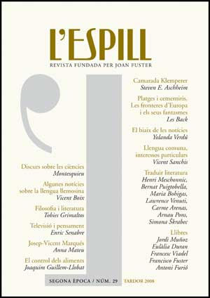La Universitat de València presenta el número 29 de la revista L