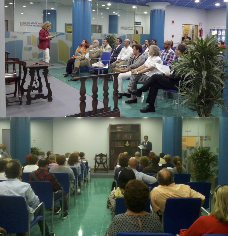 Inauguración de la "Sala de los libros", nuevo espacio del Servicio de Publicaciones de la Universidad de Cádiz, sello editorial de la UCA