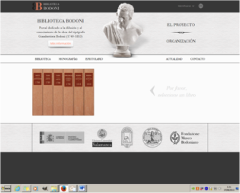 La Universidad de Salamanca presenta la primera biblioteca digital bodoniana