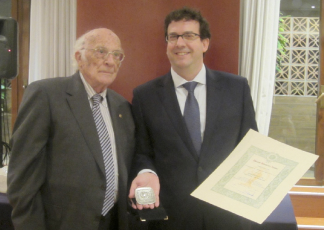 Premio Excelente 2014 mérito numismático
