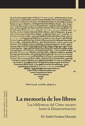 La UPNA edita "La memoria de los libros" de María Isabel Ostolaza