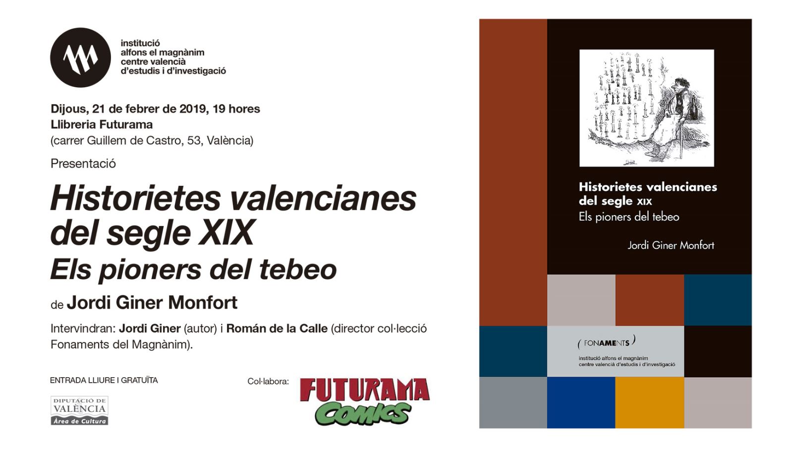 Los iniciadores de las historietas cómicas valencianas, a estudio por primera vez en un nuevo libro del Magnànim