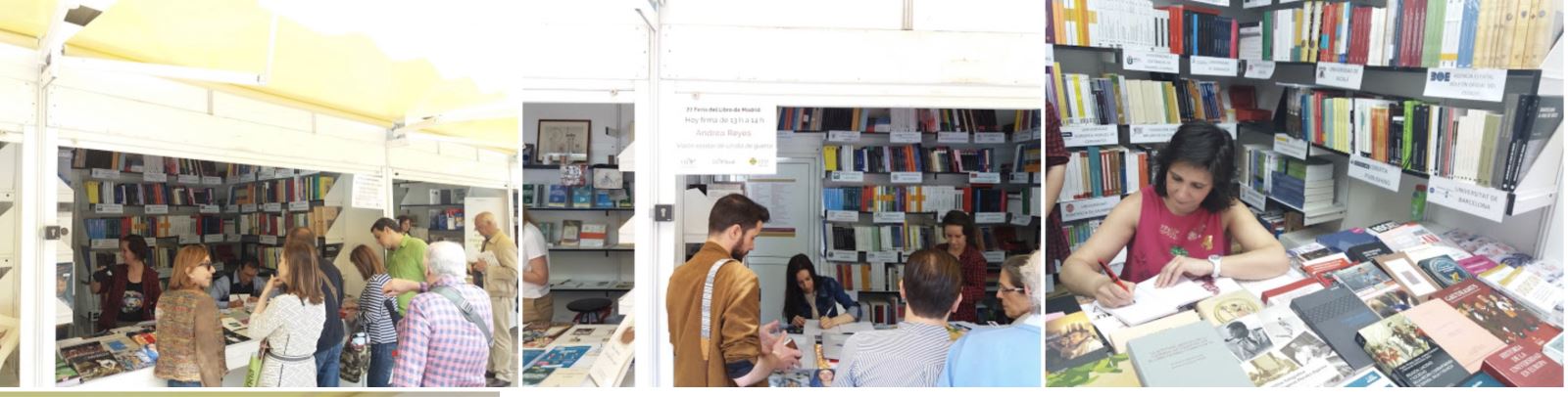 Los libros más vendidos en la caseta de la UNE en la Feria del Libro de Madrid 2018