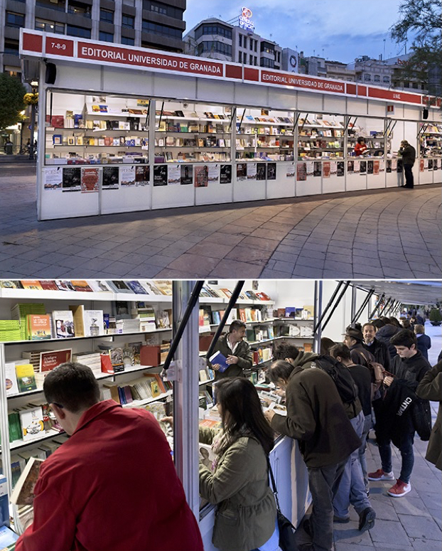 Crece la participación de la edición universitaria española en la Feria del Libro de Granada