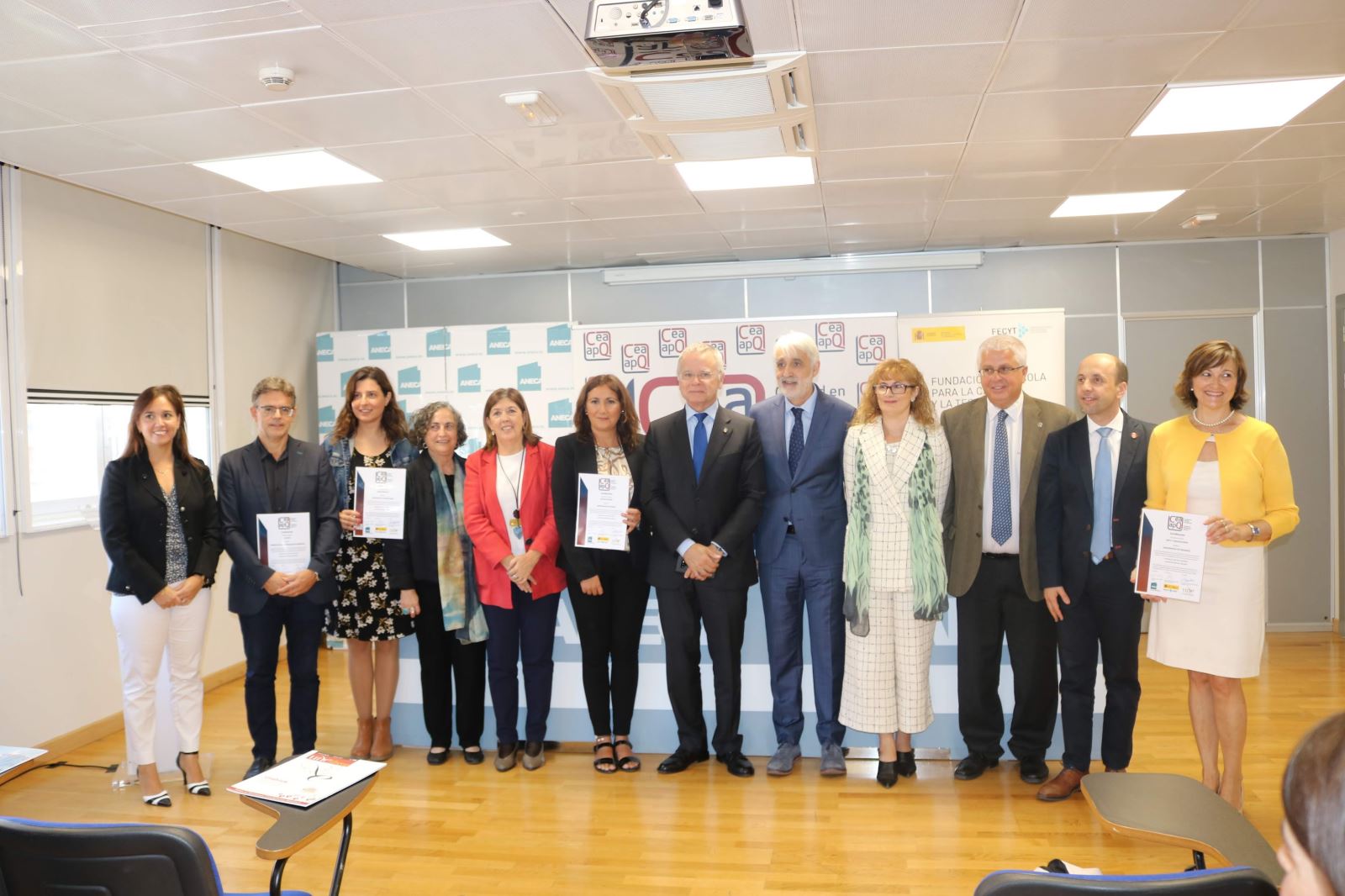 Entrega del sello de calidad en edición académica CEA-APQ 2019