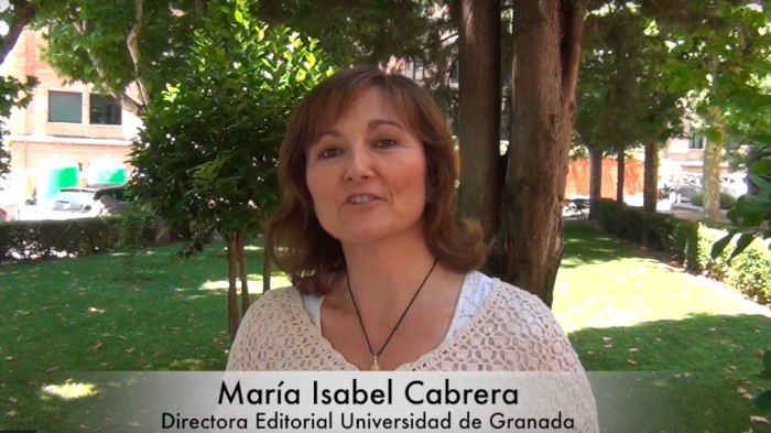 V Jornadas-Taller de formación sobre libro electrónico: María Isabel Cabrera