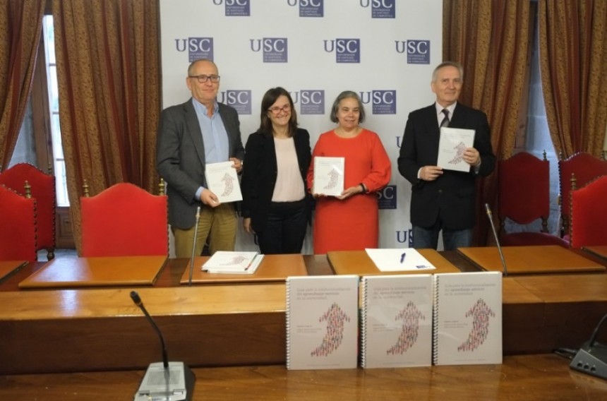 Presentan na USC unha guía para institucionalizar a metodoloxía Aprendizaxe-Servizo na universidade