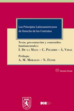 Editorial BOE. Los Principios Latinoamericanos de Derecho de los Contratos