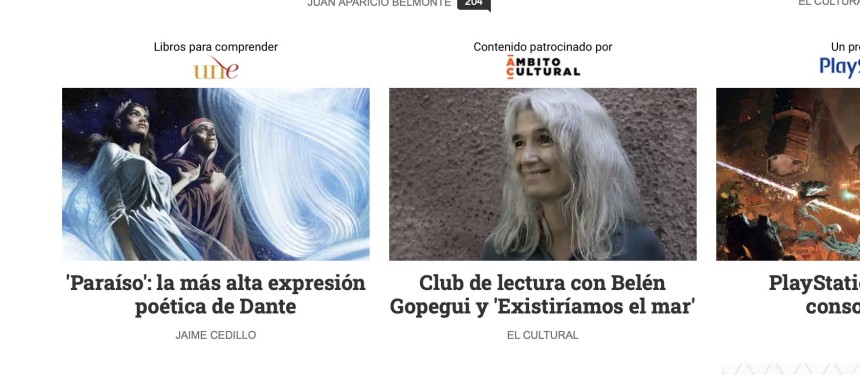 EL CULTURAL (EL ESPAÑOL-COM). 