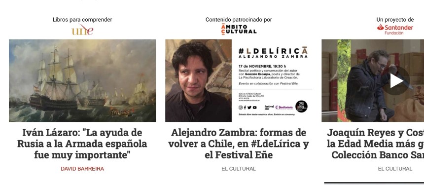 EL CULTURAL (EL ESPAÑOL-COM). Iván Lázaro: "La ayuda de Rusia para abastecer a la Armada española del siglo XVIII fue muy importante". UNED 