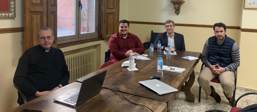 Primera reunión de UNE con Publicaciones de la Universidad Eclesiástica San Dámaso