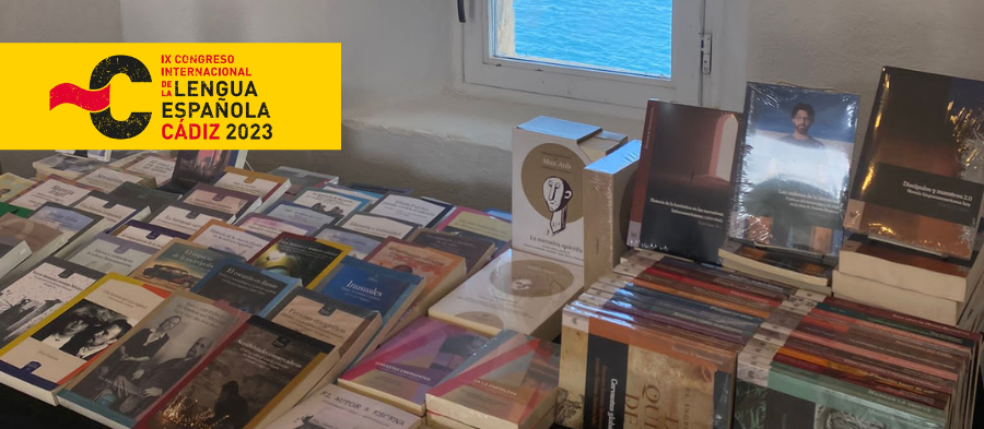 Abierta la exposición de libros del IX Congreso Internacional de la Lengua Española Cádiz 2023