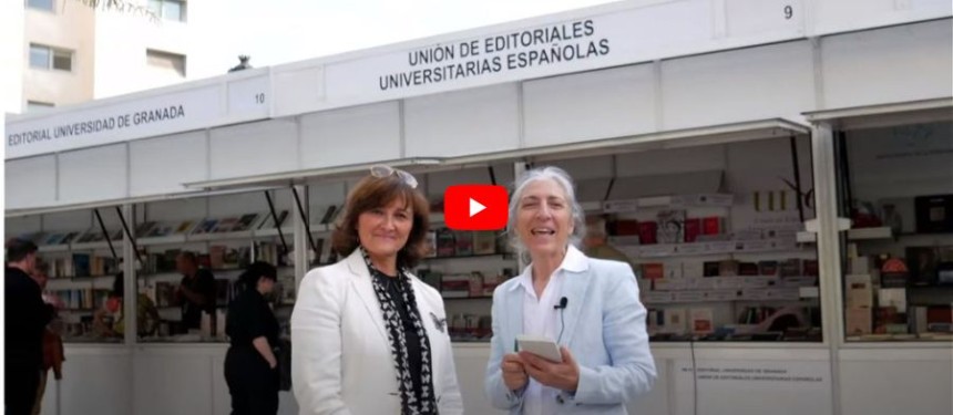 María Isabel Cabrera: "Editorial Universidad de Granada sale fortalecida de la Feria del Libro de la ciudad gracias a la presencia del resto de editoriales del estado" 