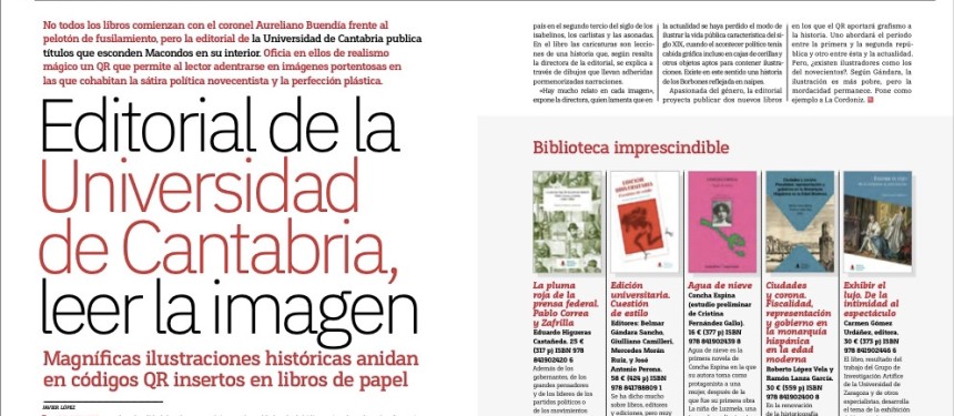 Editorial Universidad de Cantabria, leer la imagen 
