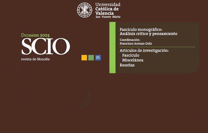 El nuevo número de SCIO indaga en la filosofía como práctica social transformadora.