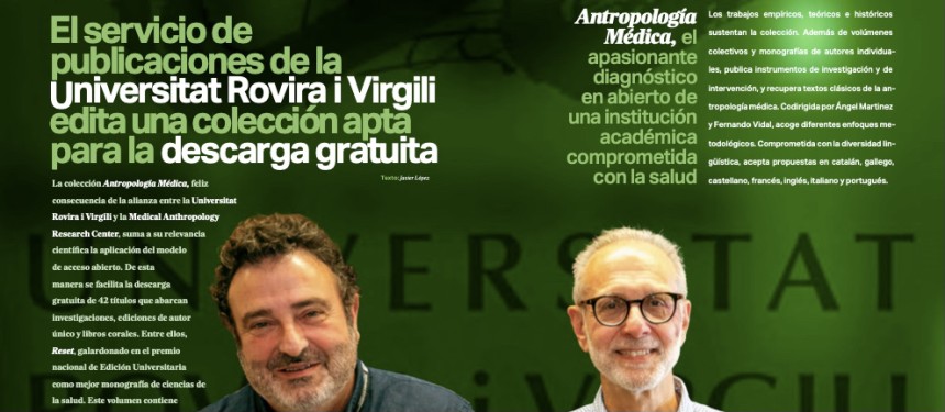 El servicio de publicaciones de la Universitat Rovira i Virgili edita una colección apta para la descarga gratuita