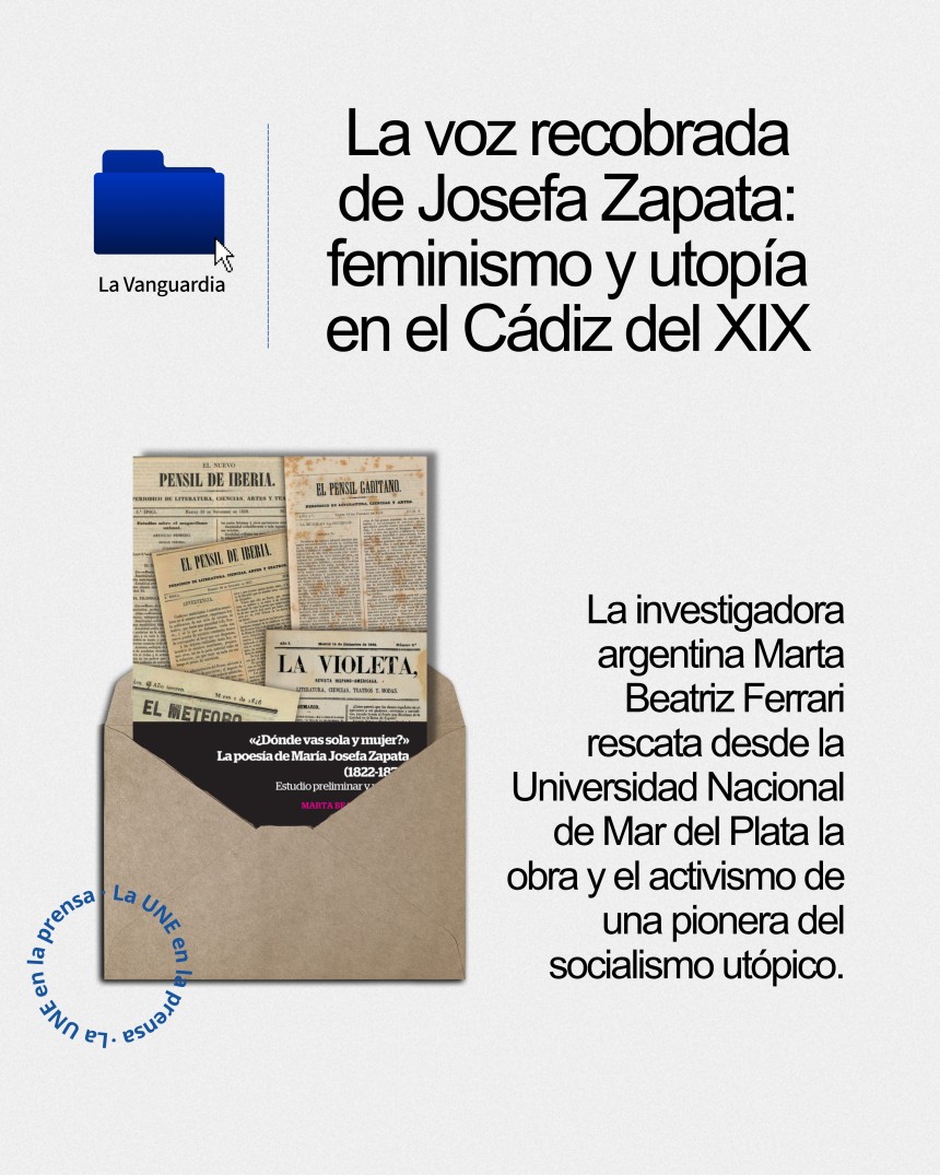 La voz recobrada de Josefa Zapata: feminismo y utopía en el Cádiz del XIX