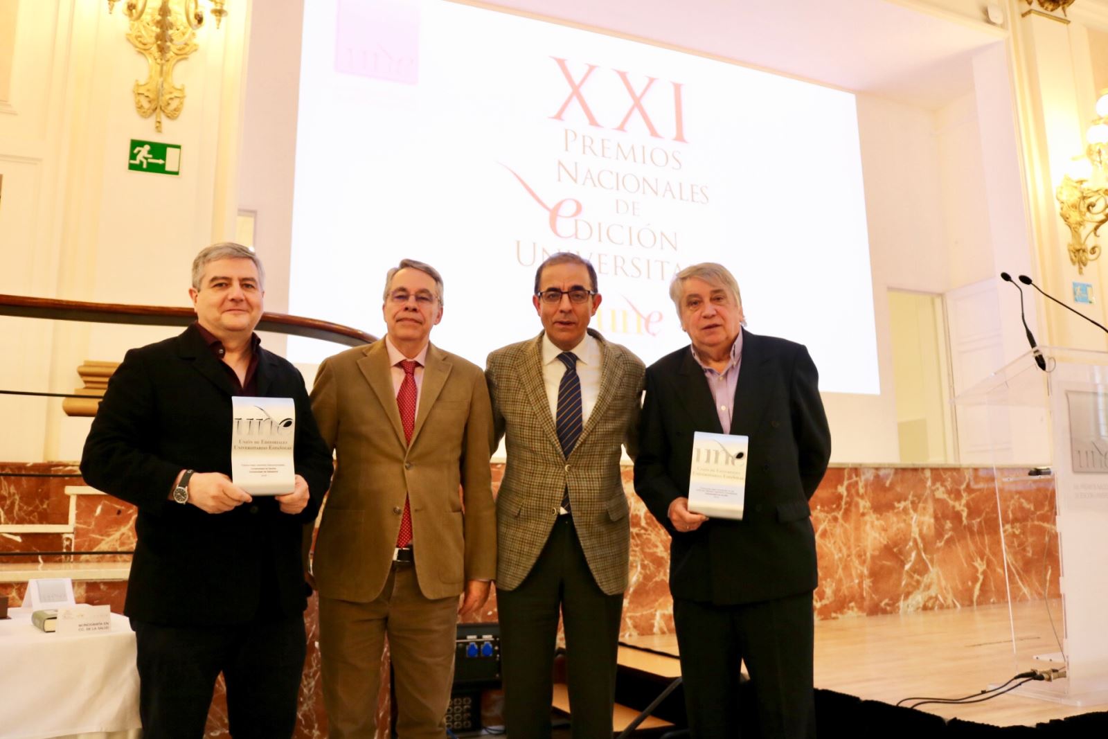 Los XXI Premios Nacionales de Edición Universitaria premian dos libros de la Editorial Universidad de Sevilla